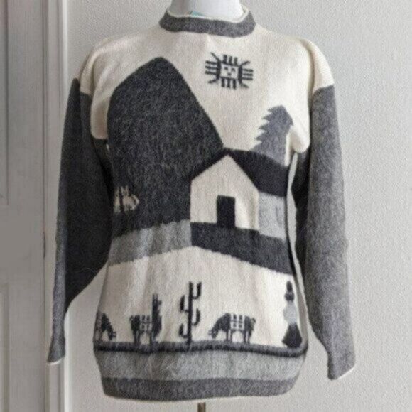 Sweaters - Vintage Sebsatex 100% baby alpaca tight knit sweater, new with tag
